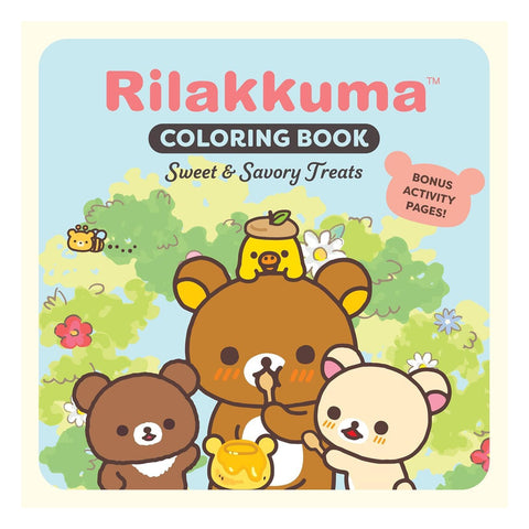 Rilakkuma Coloring Book: Sweet + Savory Treats