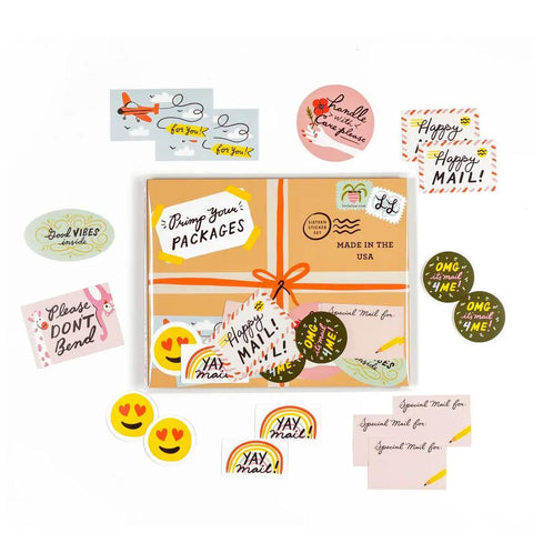 Primp Your Packages Sticker Set