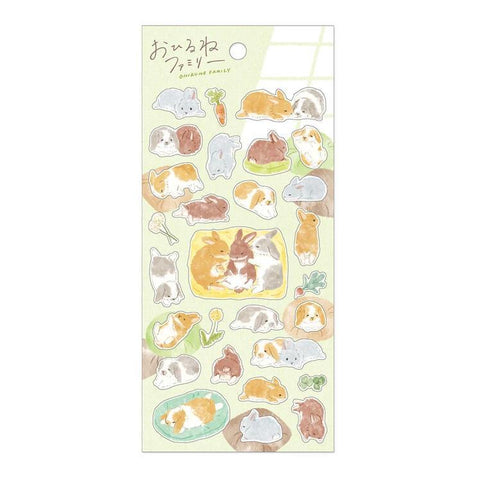 Rabbit Family Sticker Sheet