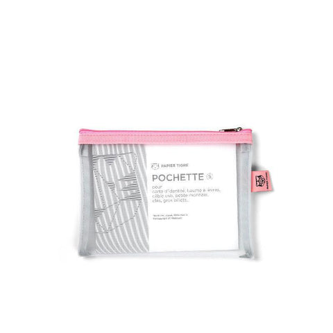 Small Mesh Pocket, Bubblegum