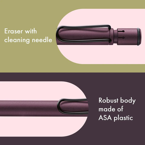 LAMY Safari Mechanical Pencil, Violet Blackberry