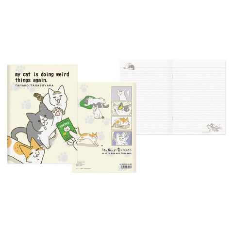 My Cat is Doing Weird Things Again Notebooks