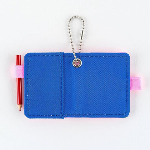 Hobonichi Techo Mini Keychain, Blue