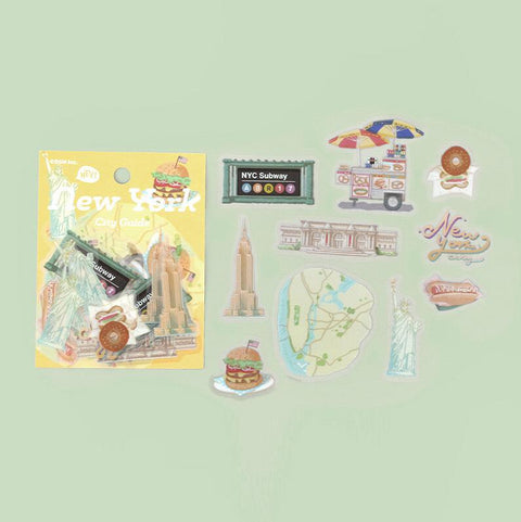 New York City Walk Stickers