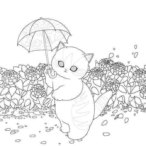 Mofusand Official Coloring Book