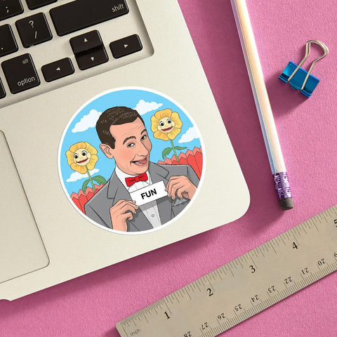 Pee-Wee Fun Sticker