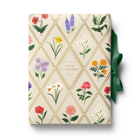 Garden Study Folio Stationery Set
