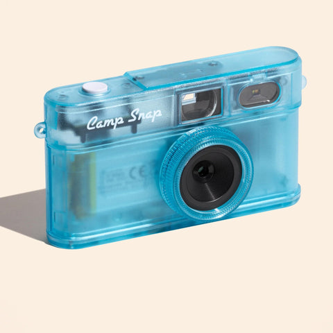 Camp Snap 2 Screen-Free Digital Camera, Blue Rush