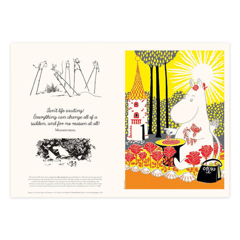 Moomin Pull-Out Prints Book