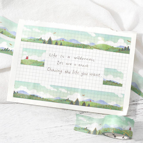 Dreamscape Field Washi Tape