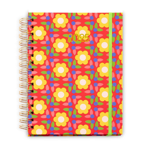 Flower Quilt 2025 Planner