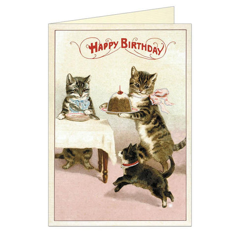 Happy Birthday Cats Card