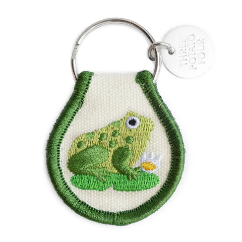 Frog Patch Keychain