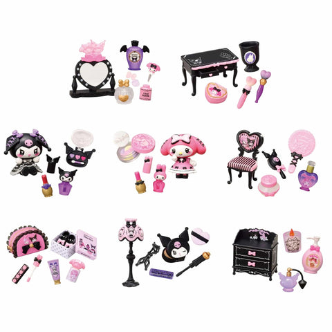 My Melody + Kuromi's Mischievous Cosmetics Re-Ment