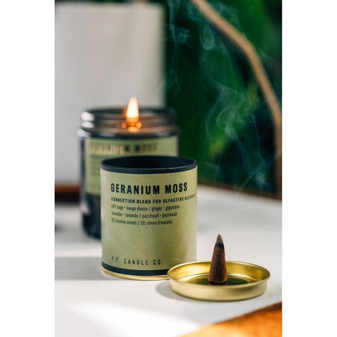 Geranium Moss Alchemy Incense Cones