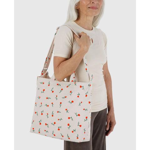 Horizontal Duck Bag: Painted Wildflower