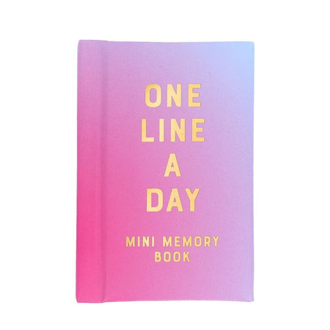Mini One Line a Day Memory Books