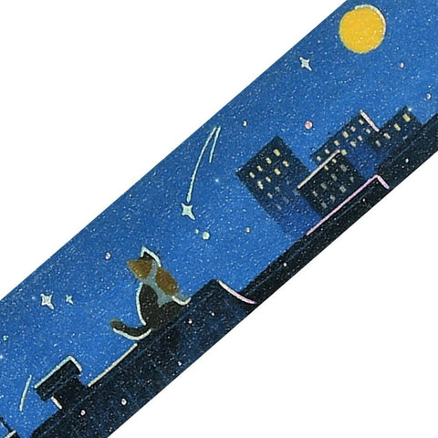 Late Night Cats Washi Tape