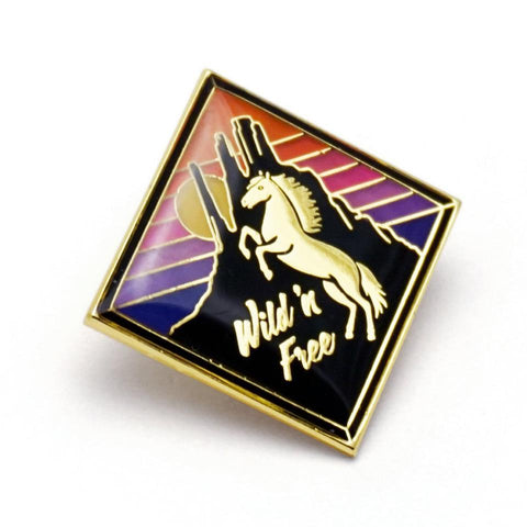 Mustang Enamel Pin