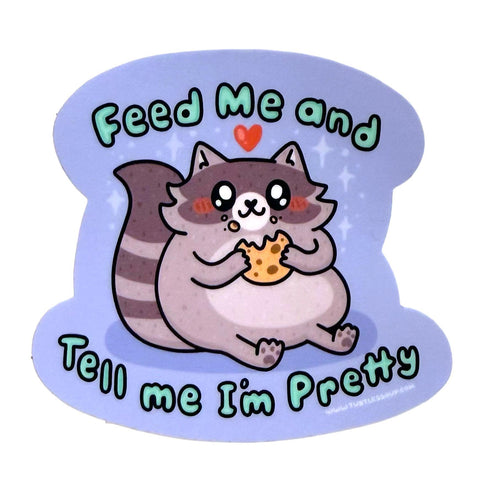 Feed Me Sticker