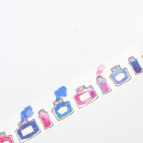 Ink Bottles Washi Tape