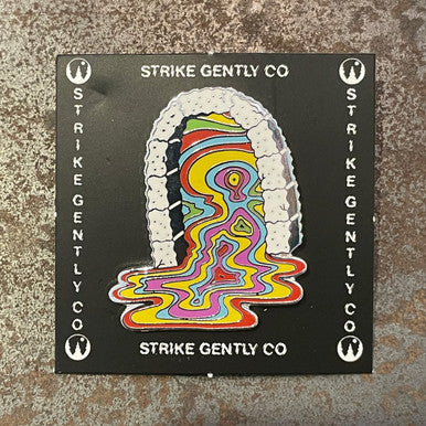 Acid Portal Enamel Pin