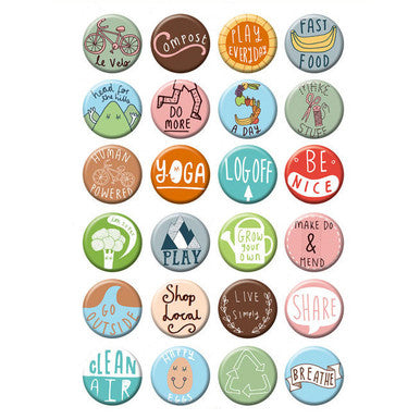 Act Naturally Buttons