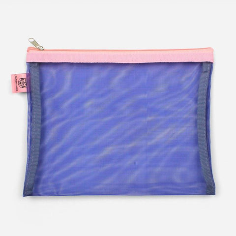 Medium Mesh Pocket, Indigo
