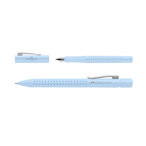 Grip 2010 Harmony Fountain + Ballpoint Pen Gift Set, Sky Blue