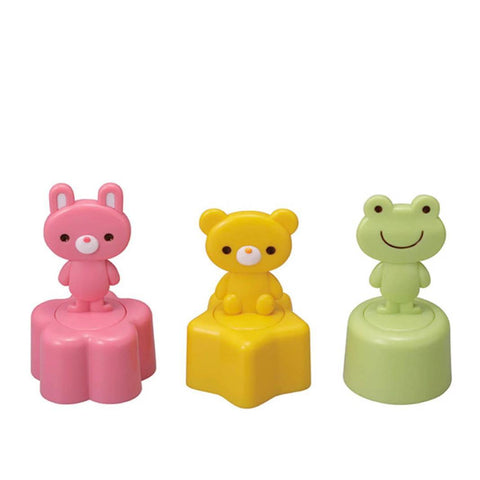 Bear, Bunny, + Frog Bread Stamping Set