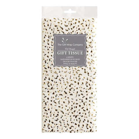 Gold + Silver Foil Tissue Paper