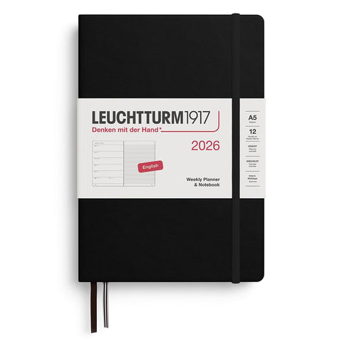 2026 Weekly Planner + Notebook, Lined