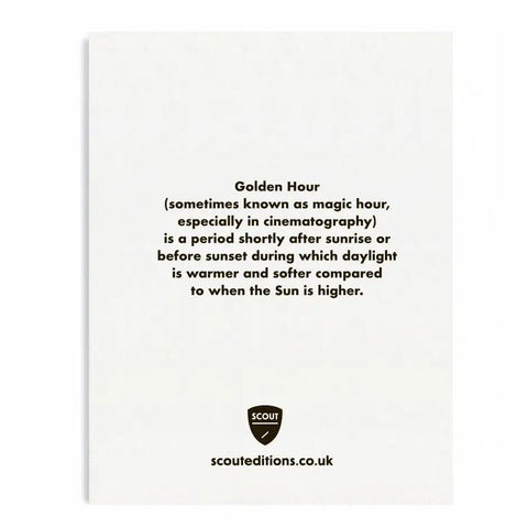 Golden Hour Mini Card