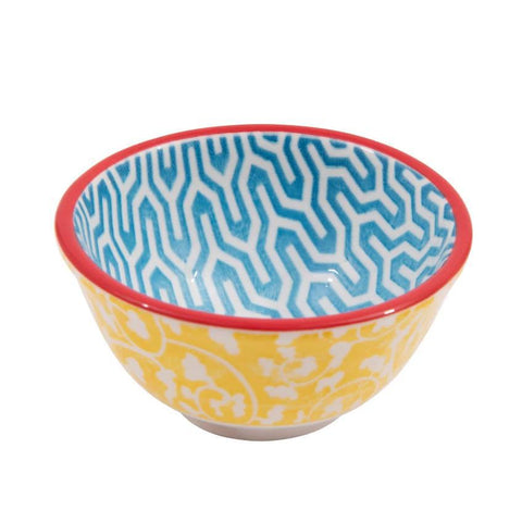 Hand-Stamped Stoneware Pinch Pots