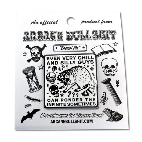 Ponder the Infinite Enamel Pin