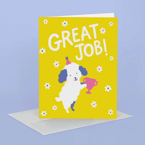 Great Job Dog Card