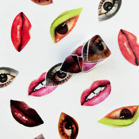 Haricot Vert Romantic Visions Washi Sticker Roll