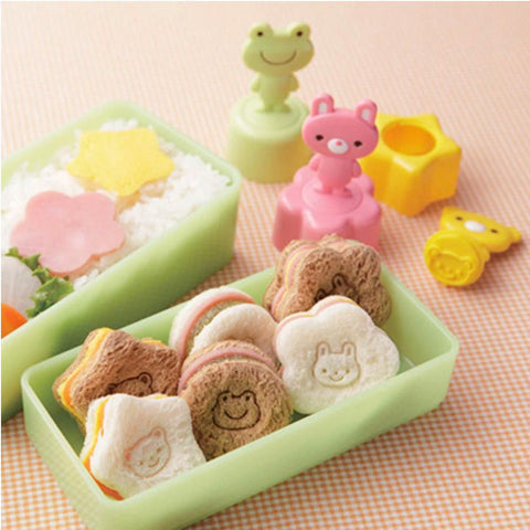Bear, Bunny, + Frog Bread Stamping Set