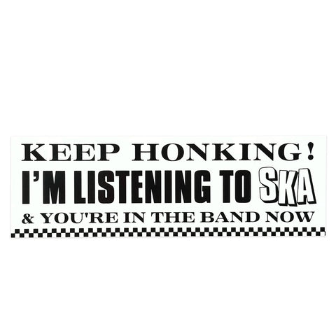 Ska Bumper Sticker