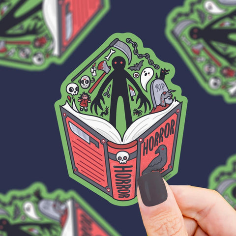 Horror Book Club Sticker