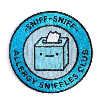 Allergy Sniffles Club Patch