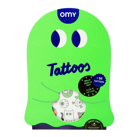 Glow in the Dark Tattoo Sheets