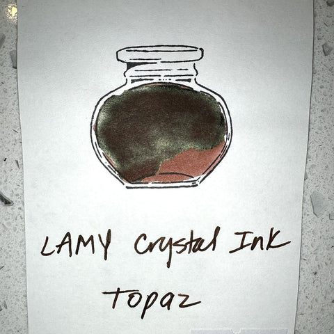 LAMY T53 Crystal Ink, Topaz
