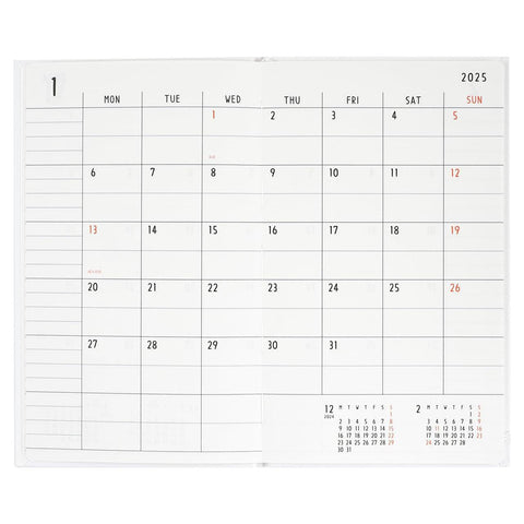 Noritake 2025 Planner