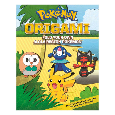 Pokémon Origami: Fold Your Own Alola Region Pokémon