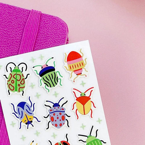 Bright Beetles Stickers