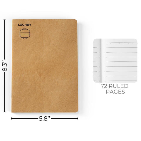 A5 Ruled Notebook