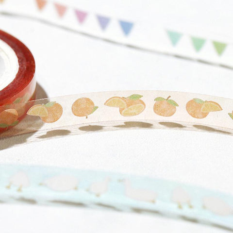 Tangerine Clear Tape