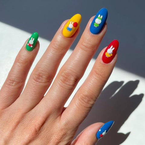 Miffy's World Nail Art Stickers
