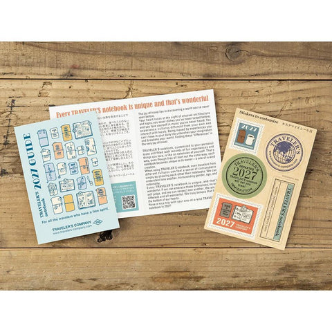 TRAVELER'S notebook, Passport Size, 2027 Monthly